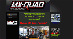 Desktop Screenshot of mx-quad.com