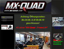 Tablet Screenshot of mx-quad.com